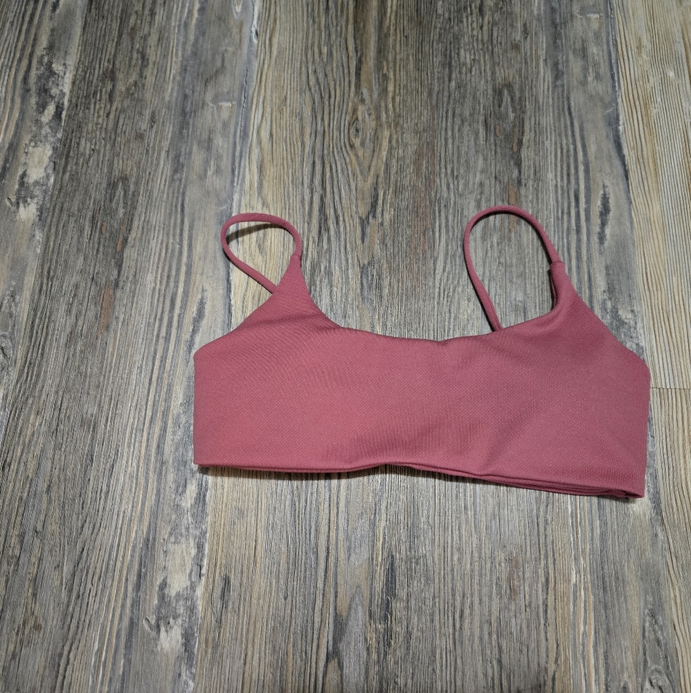 SHEIN Pink Bikini Top